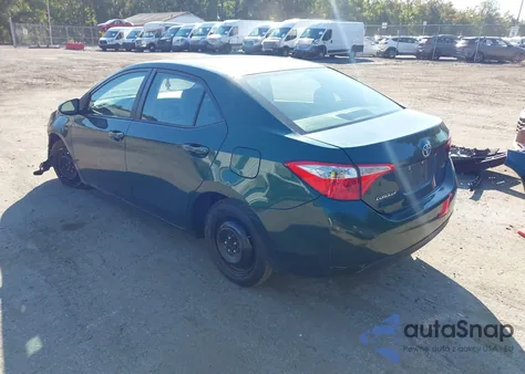 2015 Toyota Corolla Le из США, поврежденный, VIN 2T1BURHEXFC395353